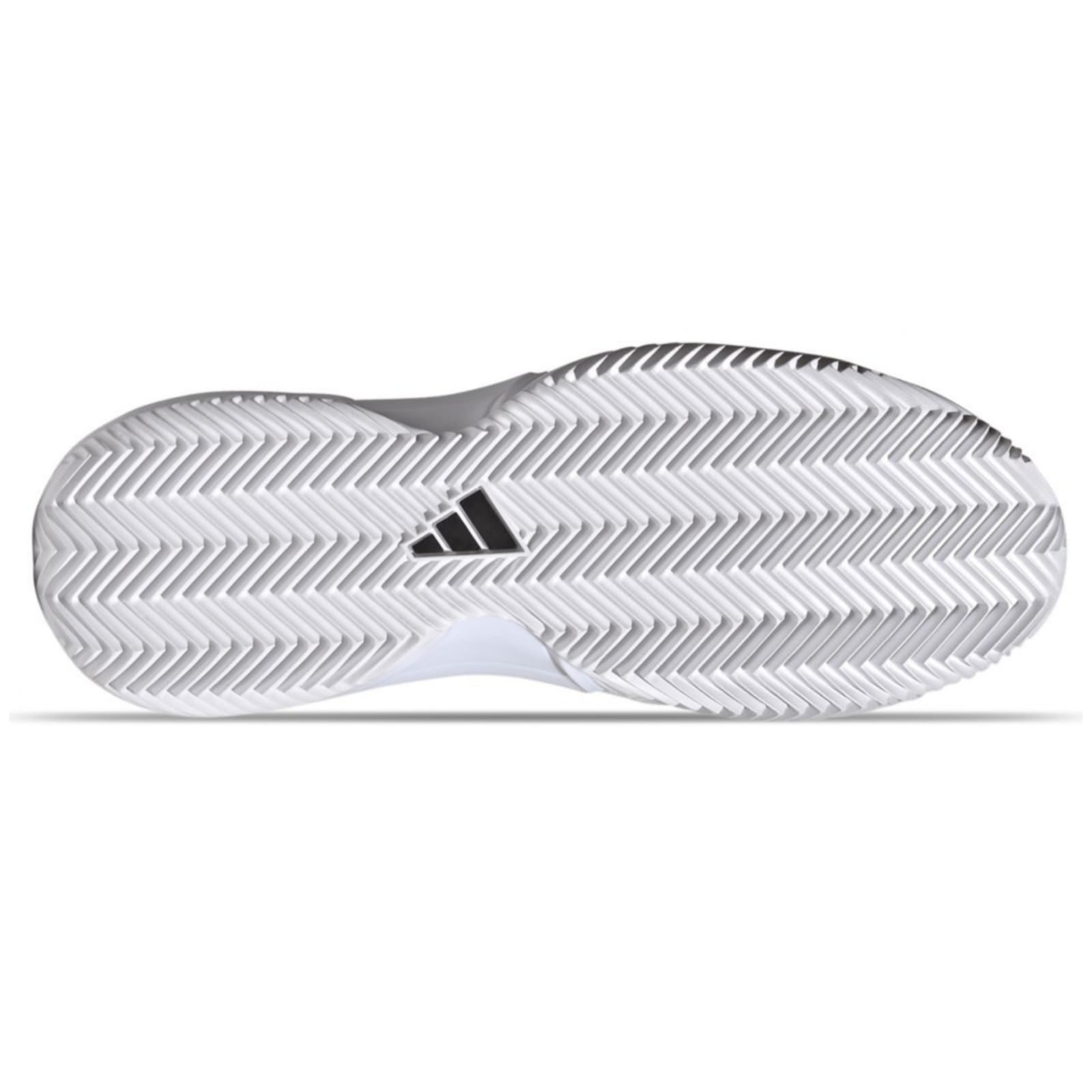 Tenis Adidas Barricade CL M (Negro/Blanco)