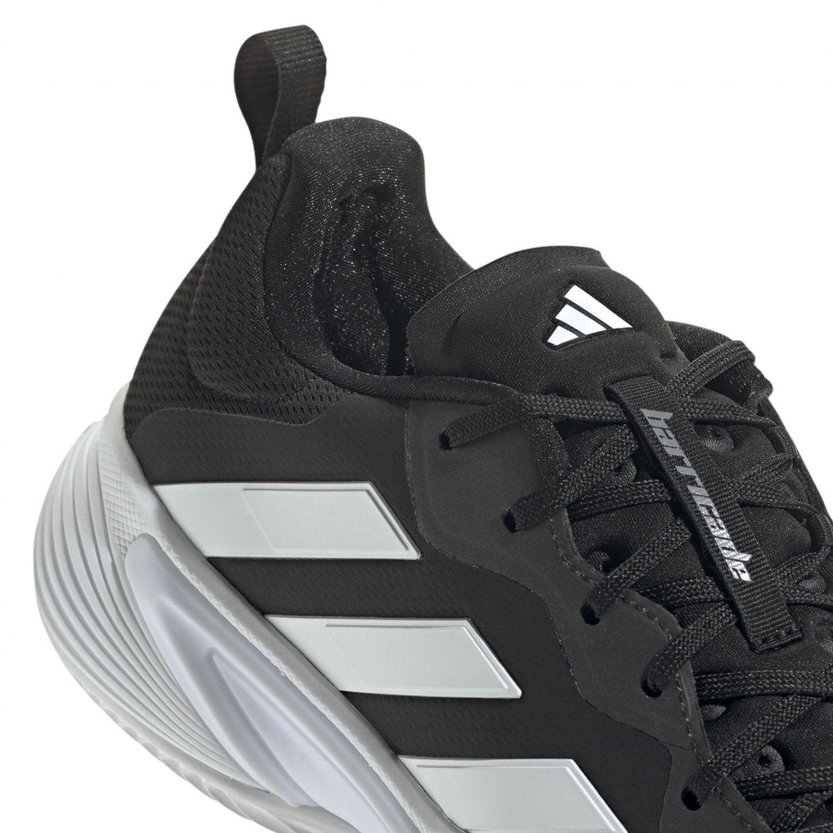 Tenis Adidas Barricade CL M (Negro/Blanco)