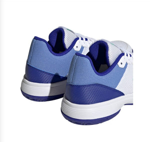 Tenis Adidas Courtflash K Junior (White/Blue)