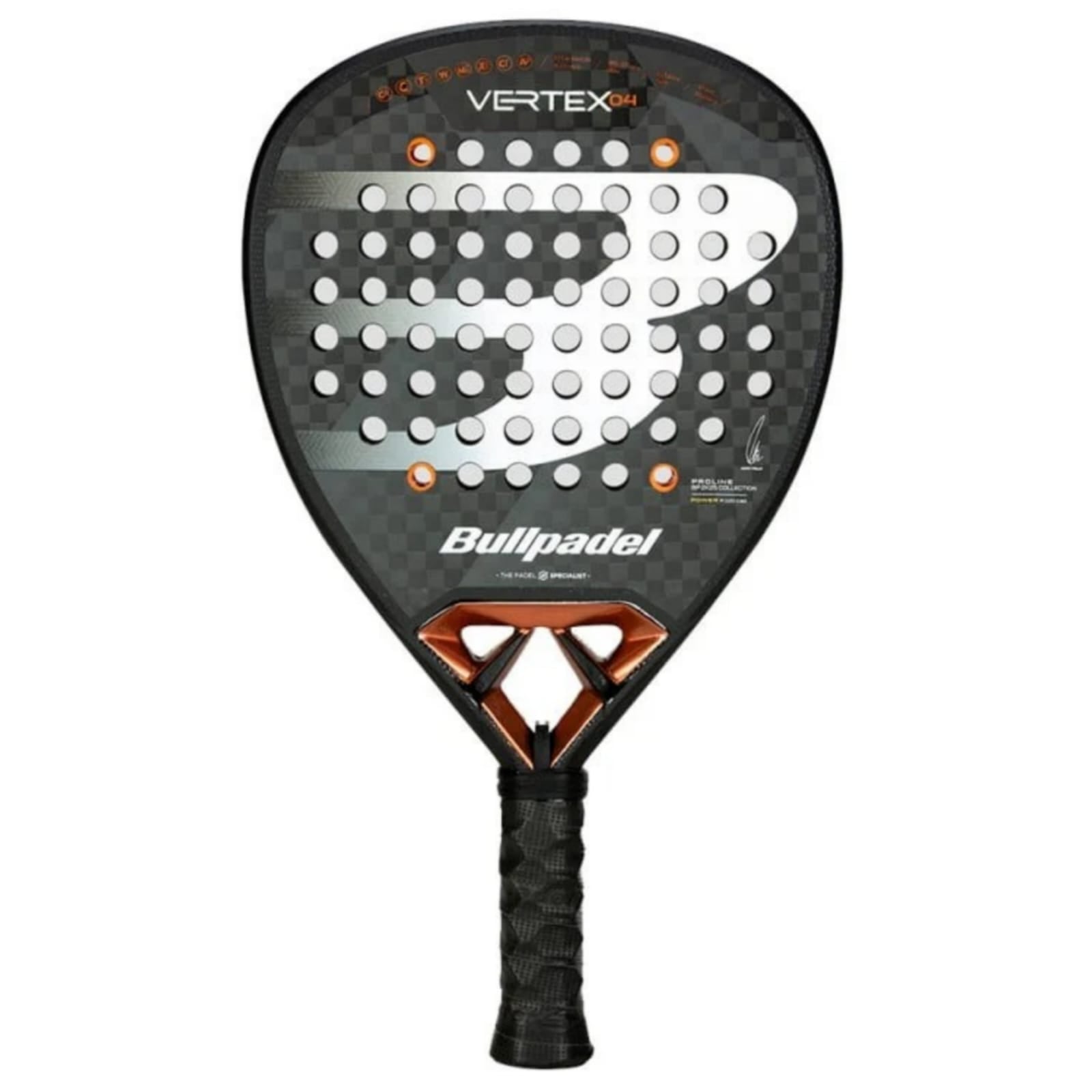 Pala Bullpadel Vertex 04 (365-375g.) Juan Tello 2025