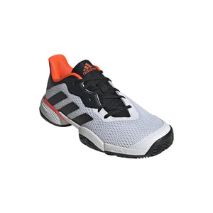 Tenis Adidas Barricade K Junior  Negro/Blanco